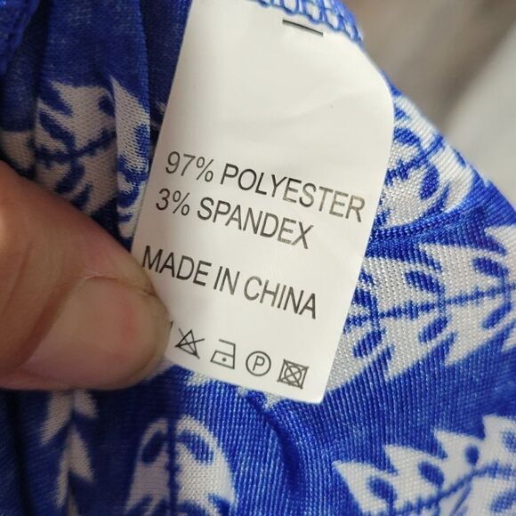 Blue tunic/cover up one size fits most - Picture 3 of 7